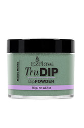 A 2 ounce glass jar of EzFlow TruDIP Money Honey covered with black twist cap & printed with product details